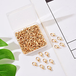 Zinc Alloy Lobster Claw Clasps&nbsp;PALLOY-YW0001-12KCG