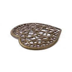 Tibetan Style Brass Filigree Joiners Links&nbsp;FIND-TAC0002-036AB