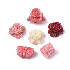 Synthetic Coral Beads&nbsp;CORA-R019-038