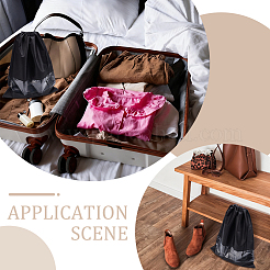 Dustproof Non-woven Fabrics Shoes Storage Pouches&nbsp;ABAG-WH0039-70