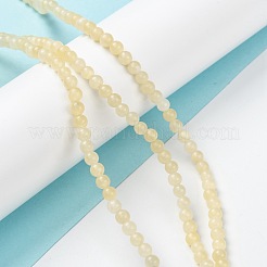 Natural Topaz Jade Beads Strands&nbsp;G-P454-01A-01