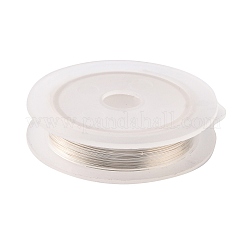 Round Copper Wire for Jewelry Making&nbsp;LS-CWIR-WH0001-0.4mm-04-1