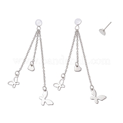 304 Stainless Steel Cable Chain Ear Nuts&nbsp;PALLOY-JF04320