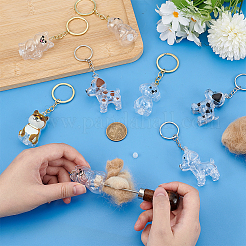 8Pcs 8 Styles Iron PER Keychains&nbsp;KEYC-PH0002-27