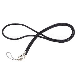 Zinc Alloy Resin Universal Cell Phone Strap Crossbody Neck Strap Phone Charms&nbsp;AJEW-WH20067-051P-01