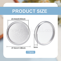11Pcs Alloy Cabochon Settings&nbsp;FIND-BC0013-53P-01