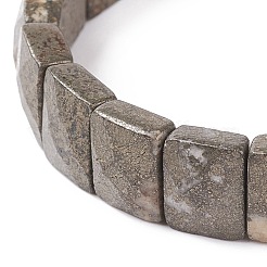 Natural Pyrite Stretch Bracelets&nbsp;BJEW-F406-B12
