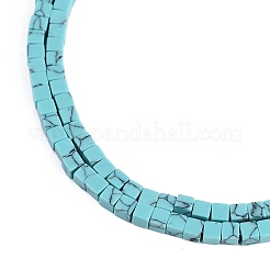Synthesis Turquoise Beads Strands&nbsp;G-B129-A07-01