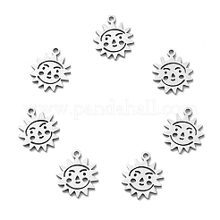 201 Stainless Steel Charms&nbsp;STAS-CJ0002-08
