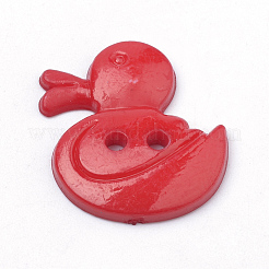 2-Hole Acrylic Buttons&nbsp;BUTT-Q037-10