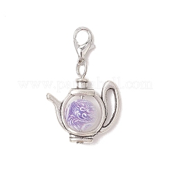 Acrylic Teapot Pendant Decorations&nbsp;HJEW-JM04730
