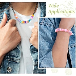 552Pcs 24 Colors Opaque & Transparent Plastic Beads&nbsp;KY-YW0010-03