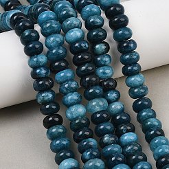 Dyed Natural White Jade Beads Strands&nbsp;G-G107-A42-01