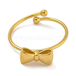 304 Stainless Steel Adjustable Ring for Women&nbsp;RJEW-U015-10G