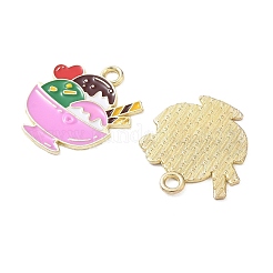 Alloy Enamel Pendants&nbsp;AL-CBA4666-02H
