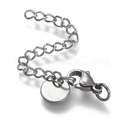 Tarnish Resistant 304 Stainless Steel Chain Extender&nbsp;STAS-K195-28P