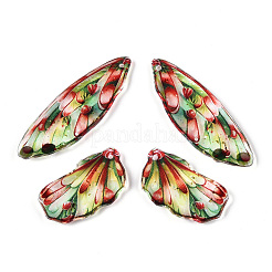 Epoxy Resin Butterfly Wing Pendants&nbsp;FIND-N005-66