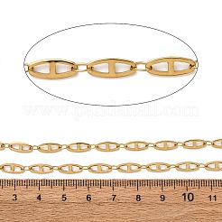 304 Stainless Steel Oval Link Chains&nbsp;CHS-K023-07G