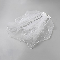 Polyester Mesh Bridal Veils&nbsp;AJEW-WH0248-834