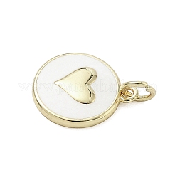 Brass Enamel Pendants&nbsp;KK-K368-10G-04