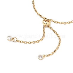 Brass Enamel Cherry Link Bracelets&nbsp;BJEW-JB13024