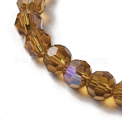 Electroplate Transparent Glass Beads Strands&nbsp;EGLA-A035-T6mm-L04
