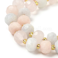 Natural Morganite Beads Strands&nbsp;G-P508-A14-01
