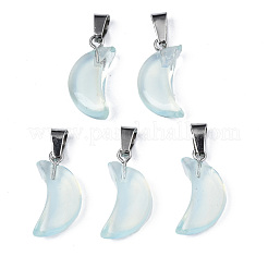 Spray Painted Glass Pendants&nbsp;GLAA-N035-021-A02