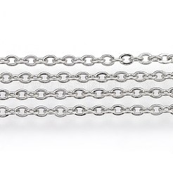 Tarnish Resistant 304 Stainless Steel Cable Chain&nbsp;CHS-I002-01