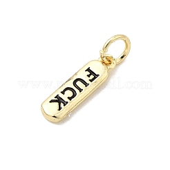 Brass Enamel Charms&nbsp;KK-P338-01G-F01