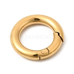 304 Stainless Steel Spring Gate Rings&nbsp;LS-STAS-B128-05G-01