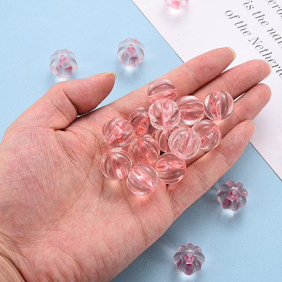 Transparent Acrylic Beads&nbsp;TACR-S154-19A-26-1