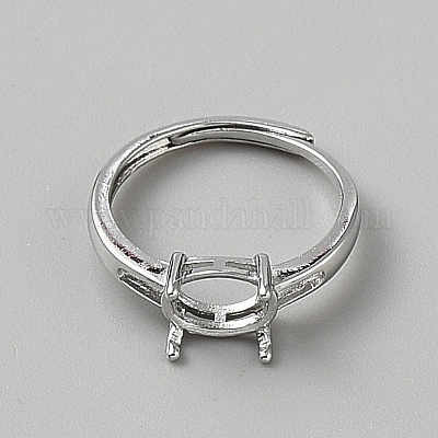 Brass Adjustable Ring Components&nbsp;FIND-WH0817-014P-B-1-1