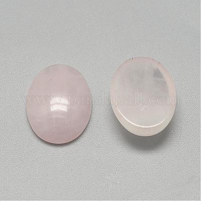 Natural Rose Quartz Cabochons&nbsp;G-R415-18x25-48-1