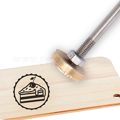 Stamping Embossing Soldering Brass with Stamp&nbsp;AJEW-WH0113-15-239-1