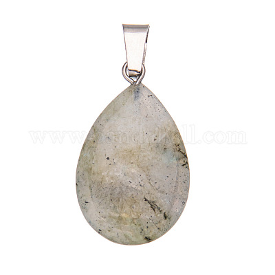 Natural Labradorite Pendants&nbsp;PW-WGF34F4-11-1