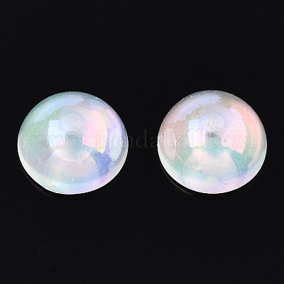 Electroplated ABS Plastic Imitation Pearl Beads&nbsp;KY-N020-09A-01-1