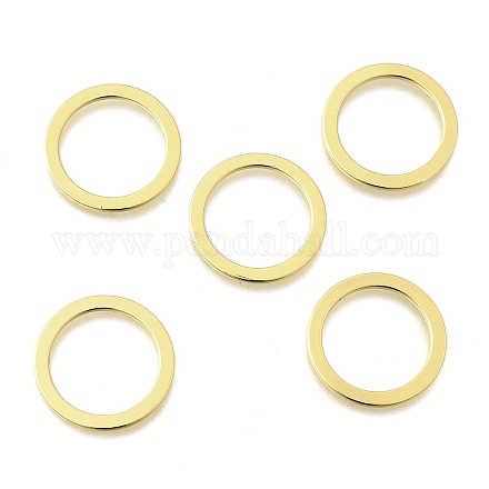 Brass Linking Rings&nbsp;KK-K300-09G-1