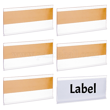 Wholesale Rectangle PVC Price Tag Sign Label Holder - Pandahall.com