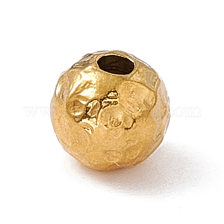 304 Stainless Steel Beads STAS-E179-06G-03-1