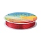 Copper Jewelry Wire, Long-Lasting Plated, Red, 24 Gauge, 0.5mm, about 26.24 Feet(8m)/roll