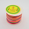 Round String Thread Polyester Fibre Cords, Colorful, 2mm, about 54.68 yards(50m)/roll
