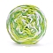 Super Softee Thick Cotton Knitting Yarn, Amigurumi Yarn, Crochet Yarn, for Sweater Hat Socks Baby Blankets, Segment Dyed, Green Yellow, 5mm