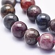 Natural Red Corundum/Ruby and Sapphire Beads Strands&nbsp;G-O166-04-6mm-3