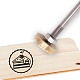 Stamping Embossing Soldering Brass with Stamp&nbsp;AJEW-WH0113-15-239-1