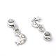 Alloy European Dangle Charms&nbsp;PALLOY-JF00001-14-2