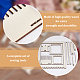 Wood Knitting Loom Kit&nbsp;TOOL-WH0155-76A-4