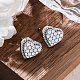 Brass Stud Earrings&nbsp;EJEW-D288-01P-1