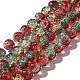 Crackle Glass Beads Strands&nbsp;CCG-C002-6mm-12-1