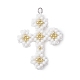 Seed Beads Beaded Charms&nbsp;PALLOY-MZ00358-01-1